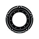 Porthole Derby Cover 5-hole Bi-Color Gloss Black