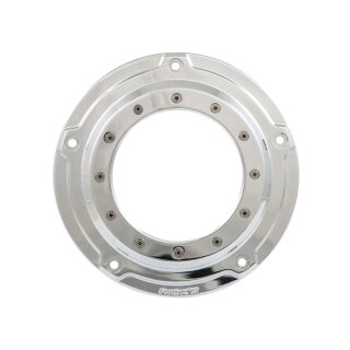 Porthole Derby Cover 5-hole Aluminium Polished