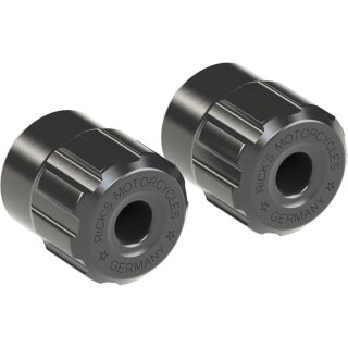 Club-Style Crash Bar Replacement Aluminium Sliders Aluminium