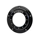 Porthole Derby Cover 5-hole Gloss Black