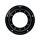 Porthole Derby Cover 5-hole Gloss Black
