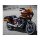 Club-Style Crash Bar Width: 720 mm Black Powder Coated Front