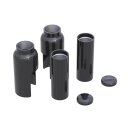 6-Piece Fork Cover Kit Black Powder Coated