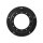 Porthole Derby Cover 5-hole Black Satin