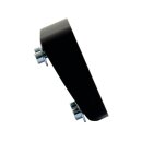 Center Mount Licence Plate Mounting Adapter for Softail M8 Matte Black Powder Coated