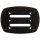 Center Mount Licence Plate Mounting Adapter for Softail M8 Matte Black Powder Coated
