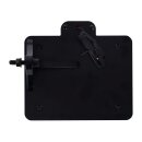 Cult-Werk, side mount license plate bracket 3-1 LED, black.