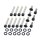 Screws4bikes, bolt kit, primary cover