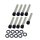Screws4bikes Cam Cover Schrauben Kit schwarz Matt für Harley M8