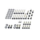 Screws4bikes black engine bolt kit Shovelhead 70-76