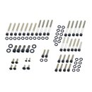 Screws4bikes Edelstahl Motorschrauben Kit schwarz matt...