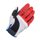 Biltwell Moto gloves red/white/blue