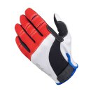Biltwell Moto gloves red/white/blue