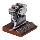Motor Modell Shovelhead flat side 66-69 aus Zinn...
