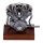 Motor Modell Shovelhead flat side 66-69 aus Zinn Maßstab 1:6