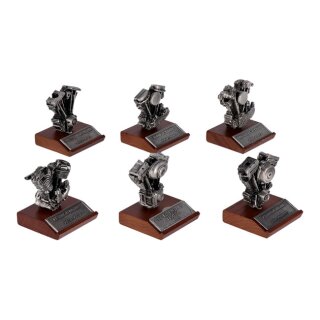 V-Twin Mfg, cast pewter motor model V-Twin engines