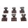 V-Twin Mfg, cast pewter motor model V-Twin engines