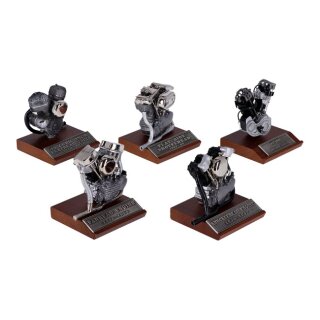 V-Twin Mfg, cast pewter motor model V-Twin engines