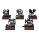 V-Twin Mfg, cast pewter motor model V-Twin engines