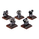 V-Twin Mfg, cast pewter motor model V-Twin engines