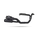 Zard 2-2 Edelstahl Auspuffanalage schwarz für Harley Nightster 22-23