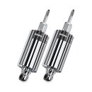 Bitubo, Twin Cam dual shock absorber set. Chrome