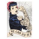 Queen Kerosin We Can Do It t-shirt off white