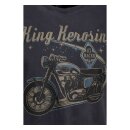 King Kerosin Ace Racer oilwashed t-shirt black