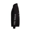 King Kerosin Skull zip hoodie black