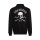 King Kerosin Skull zip hoodie black