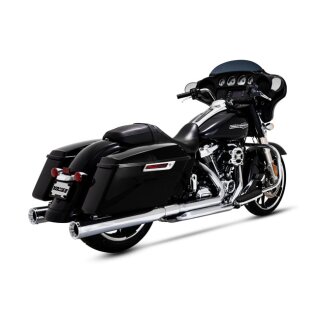 Vance & Hines PCX Dresser Duals Crossover Krümmer chrom für Harley Touring 17-20