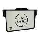 DMP, 3-1 license plate frame 3.0 NL. Gloss black