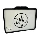 DMP, license plate frame with light 5.0 DE. Gloss black