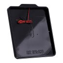 DMP license plate frame with light 5.0 DE. Gloss black
