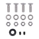 DMP, license plate frame with light 5.0 DE. Gloss black