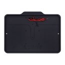 DMP, license plate frame with light 5.0 NL BE. Matte black