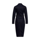 Queen Kerosin Workwear Pencil dress rinsed wash