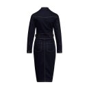 Queen Kerosin Workwear Pencil dress rinsed wash