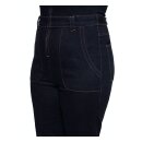 Queen Kerosin Workwear Overall dark blue wash