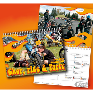 Chop Ride & Party 2024 Party Calender