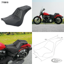 2-Up Diamond 1 Seat Black FXBB18-Up