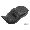 2-Up Pleated 2 Seat Black FLH/T09-20