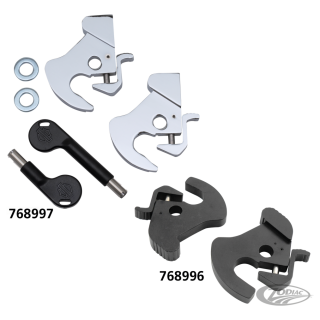 Chrome locking latch kit