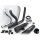 MCJ 2-1 Shorty Auspuffanalge schwarz für Harley Softail Modelle 07-15