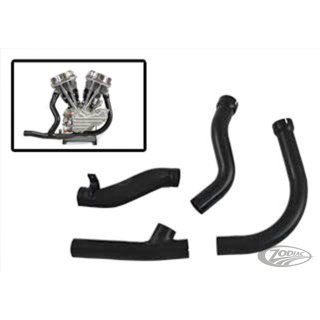 2-1 Complete Exhaust Black FL48-57
