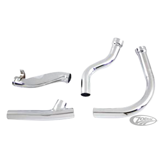 2-1 Complete Exhaust Chrome FL48-57