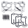 Tappet cover kit black TC99-17