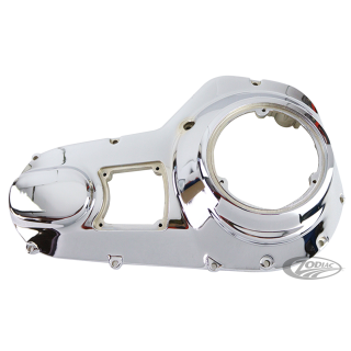 Chrome Outer Primary Cover FLT/FXR89-93