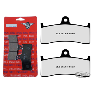 FR+RR Pads Z-Plus PM Six Piston Caliper