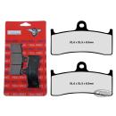 FR+RR Pads Z-Plus PM Six Piston Caliper